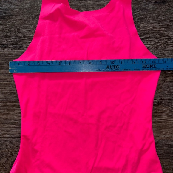 Vibrant Pink Women's Bodysuit - Picture 2 of 6